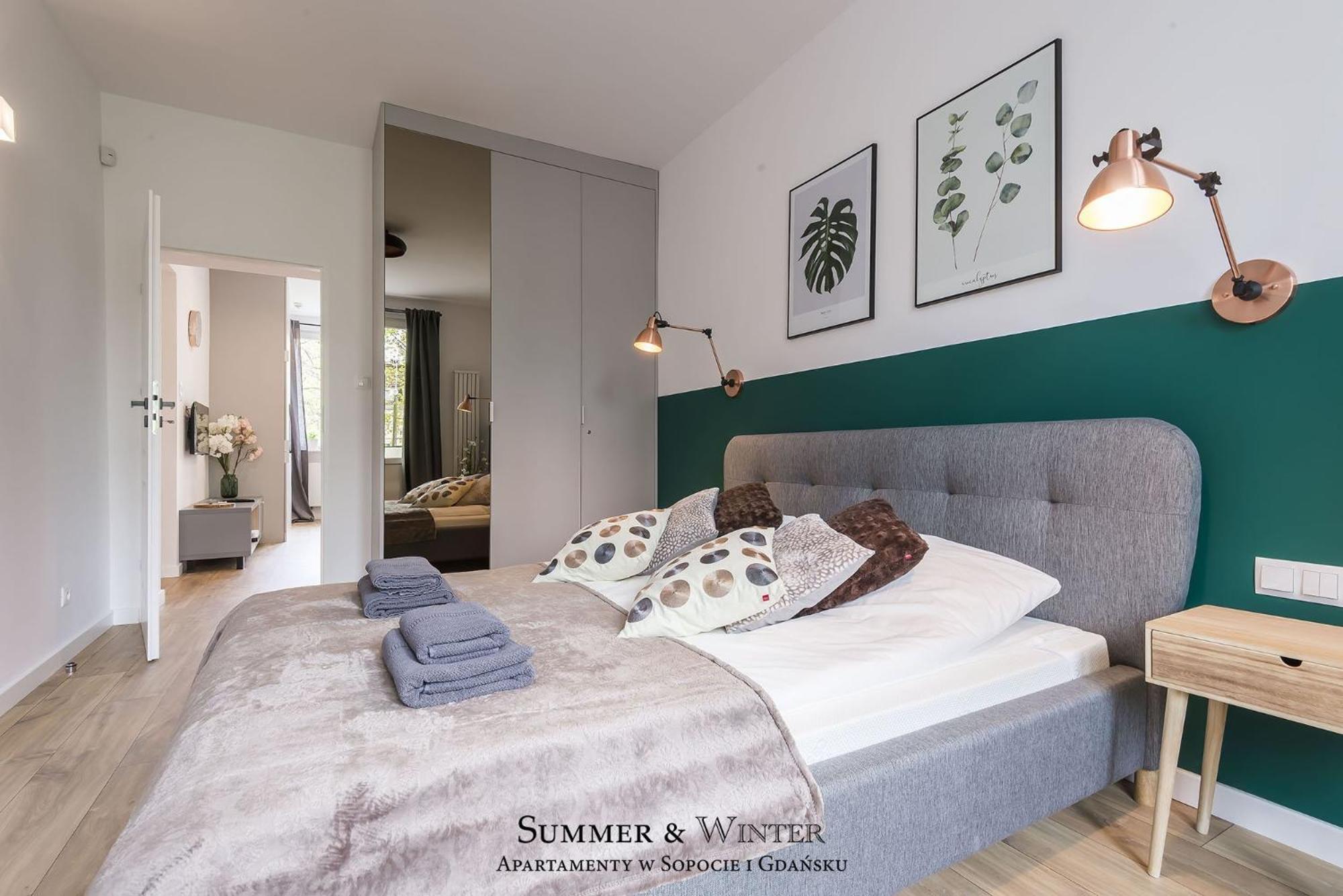 Family Luxury Green Apartment 1-6, 2 Sypialnie I Studio, 52 M2 Γκντανσκ Εξωτερικό φωτογραφία